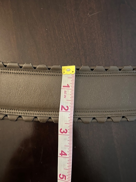 ALAÏA Brown Leather Corset Belt main image 16